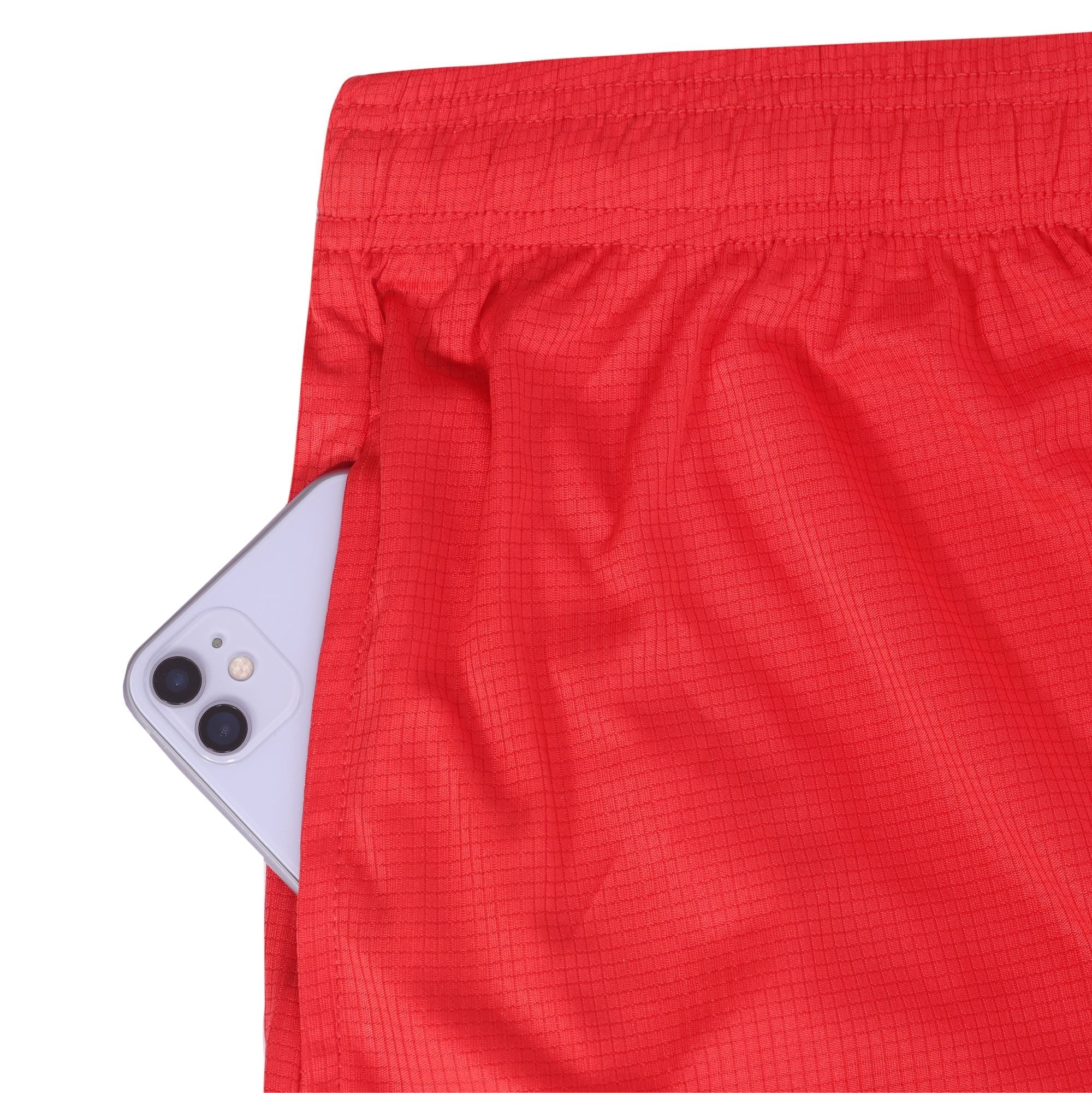 Green Hill Men Running GYM Shorts in a pack of 2, featuring a lightweight design, elastic waistband, and dual zippered pockets.