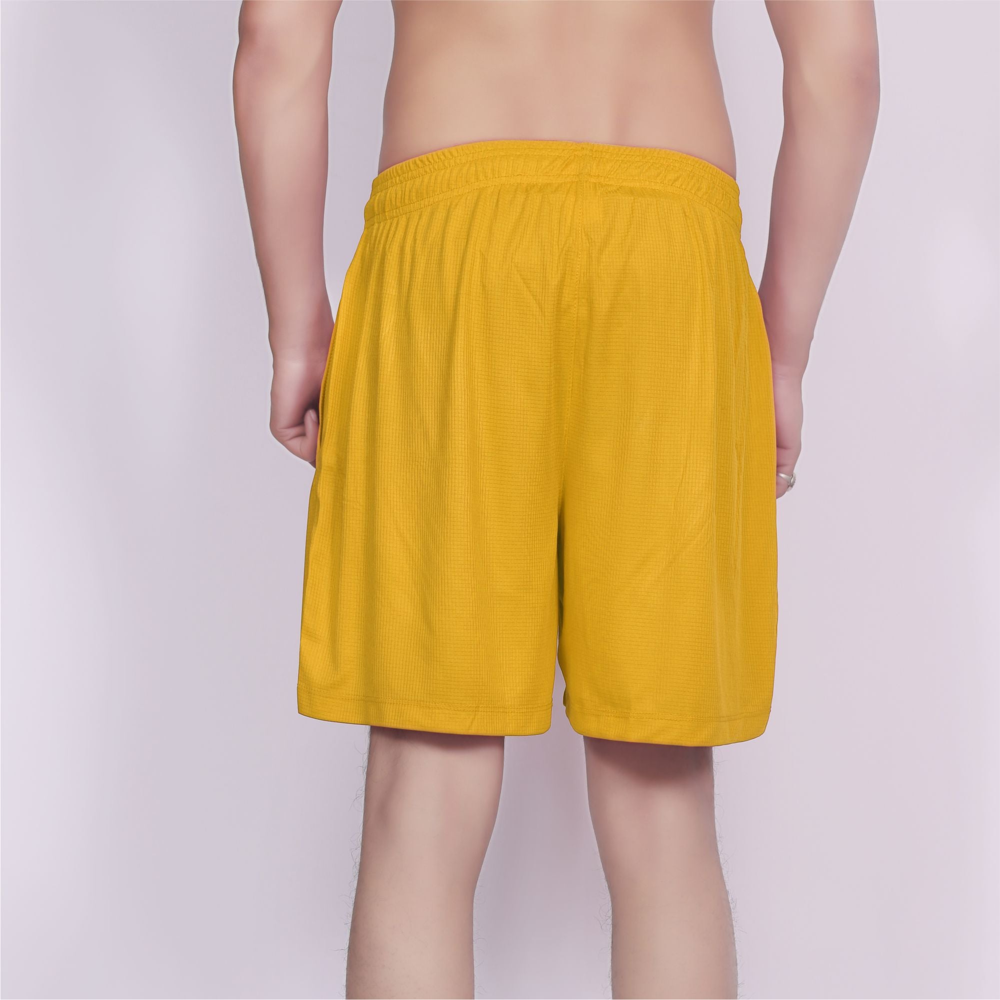 Green Hill Men Running GYM Shorts in a pack of 2, featuring a lightweight design, elastic waistband, and dual zippered pockets.