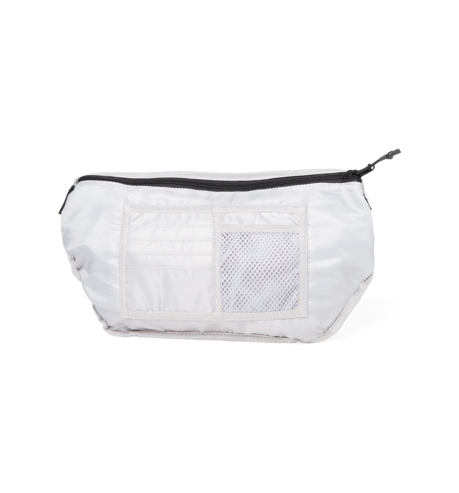 Hamac Fanny Pack in black, showcasing its sleek design and multiple compartments for storage.