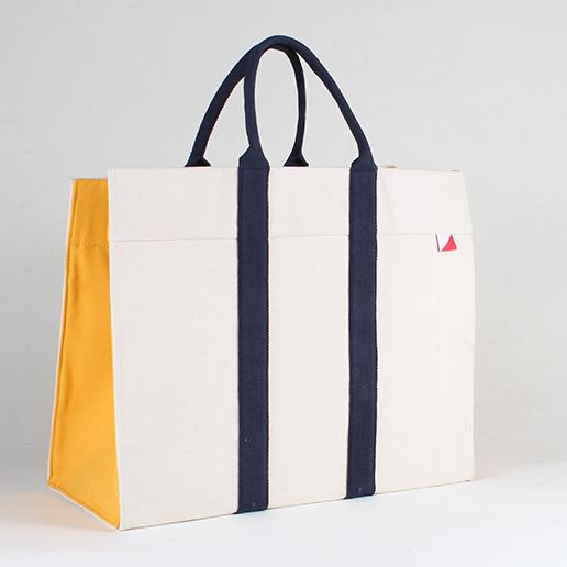 Havana Colorblock Tote Bag featuring vibrant colors and durable canvas material, ideal for everyday use.