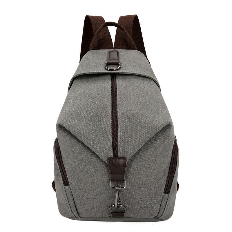 High Quality Canvas Anti-theft Shoulder Backpack in stylish design with multiple carrying options and spacious compartments.