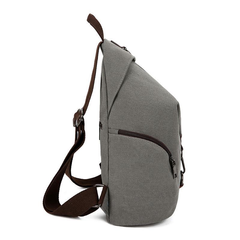 High Quality Canvas Anti-theft Shoulder Backpack in stylish design with multiple carrying options and spacious compartments.