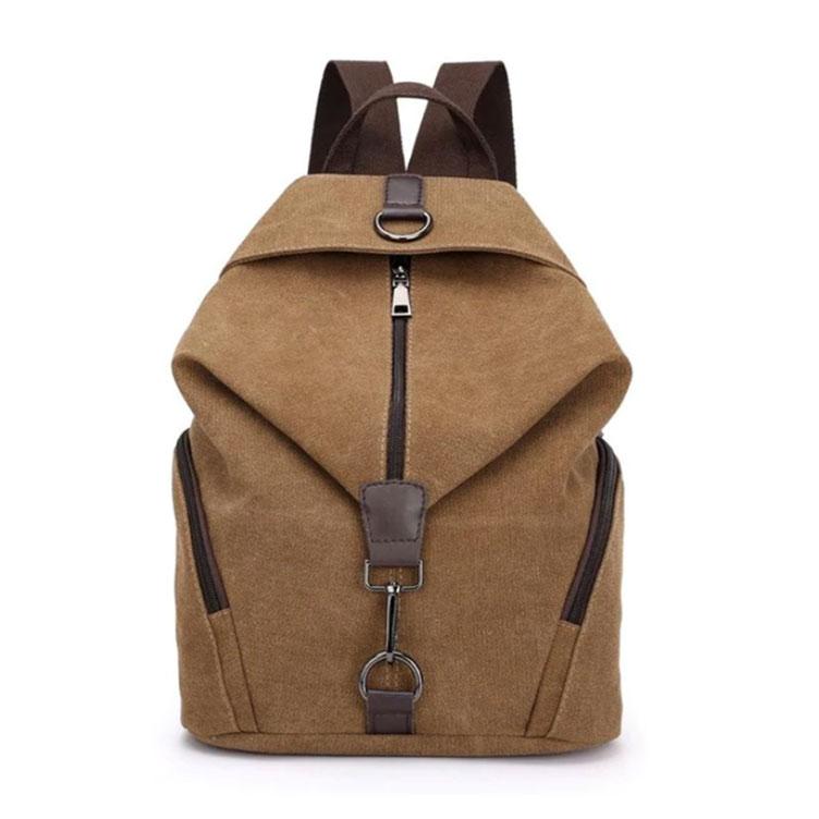 High Quality Canvas Anti-theft Shoulder Backpack in stylish design with multiple carrying options and spacious compartments.