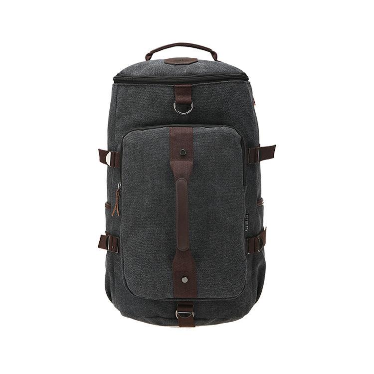 High Quality Casual Popular Canvas Backpack in stylish design, made from durable canvas with adjustable straps and smooth zipper.