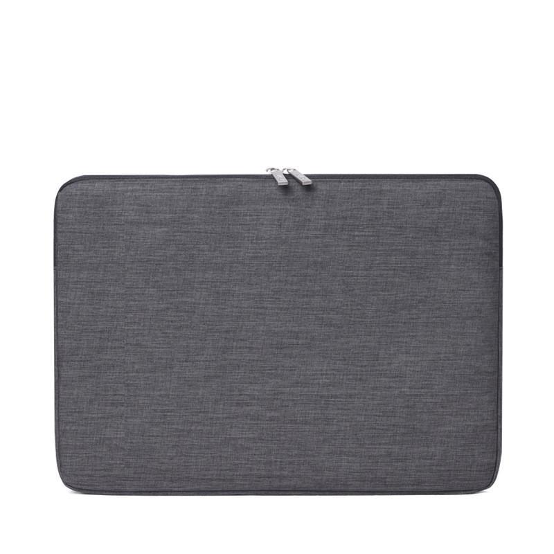 High-quality water repellent laptop liner bag made from durable polyester fabric, designed to fit laptops up to 15.6 inches.