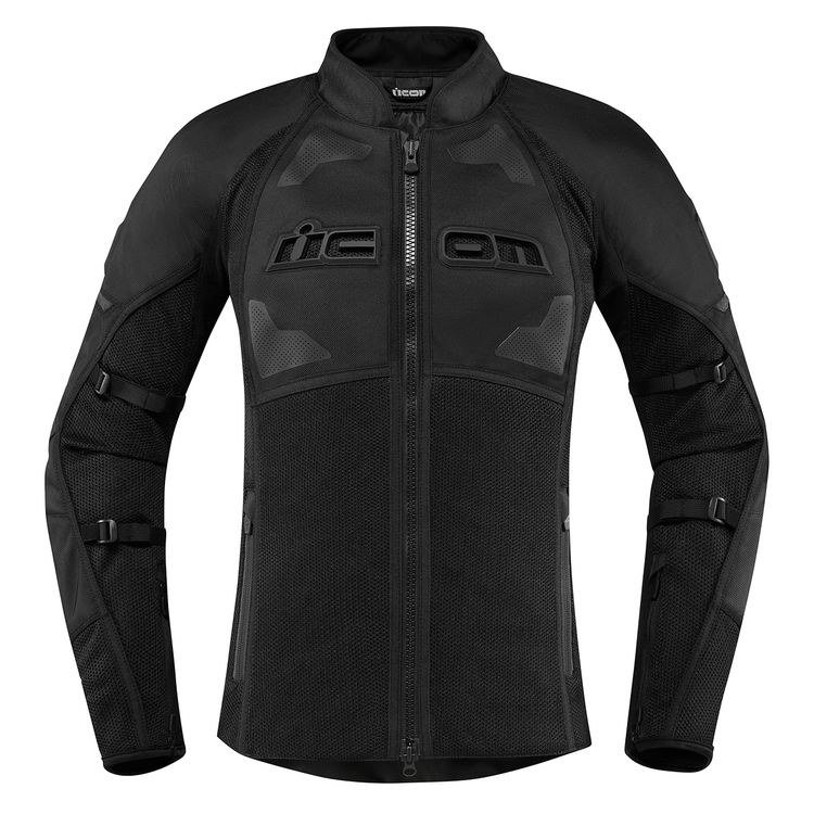 Icon Contra 2 Women's Jacket featuring D3O armor and mesh panels for ventilation, designed for urban riding.