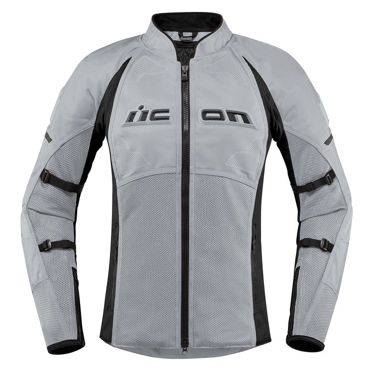 Icon Contra 2 Women's Jacket featuring D3O armor and mesh panels for ventilation, designed for urban riding.