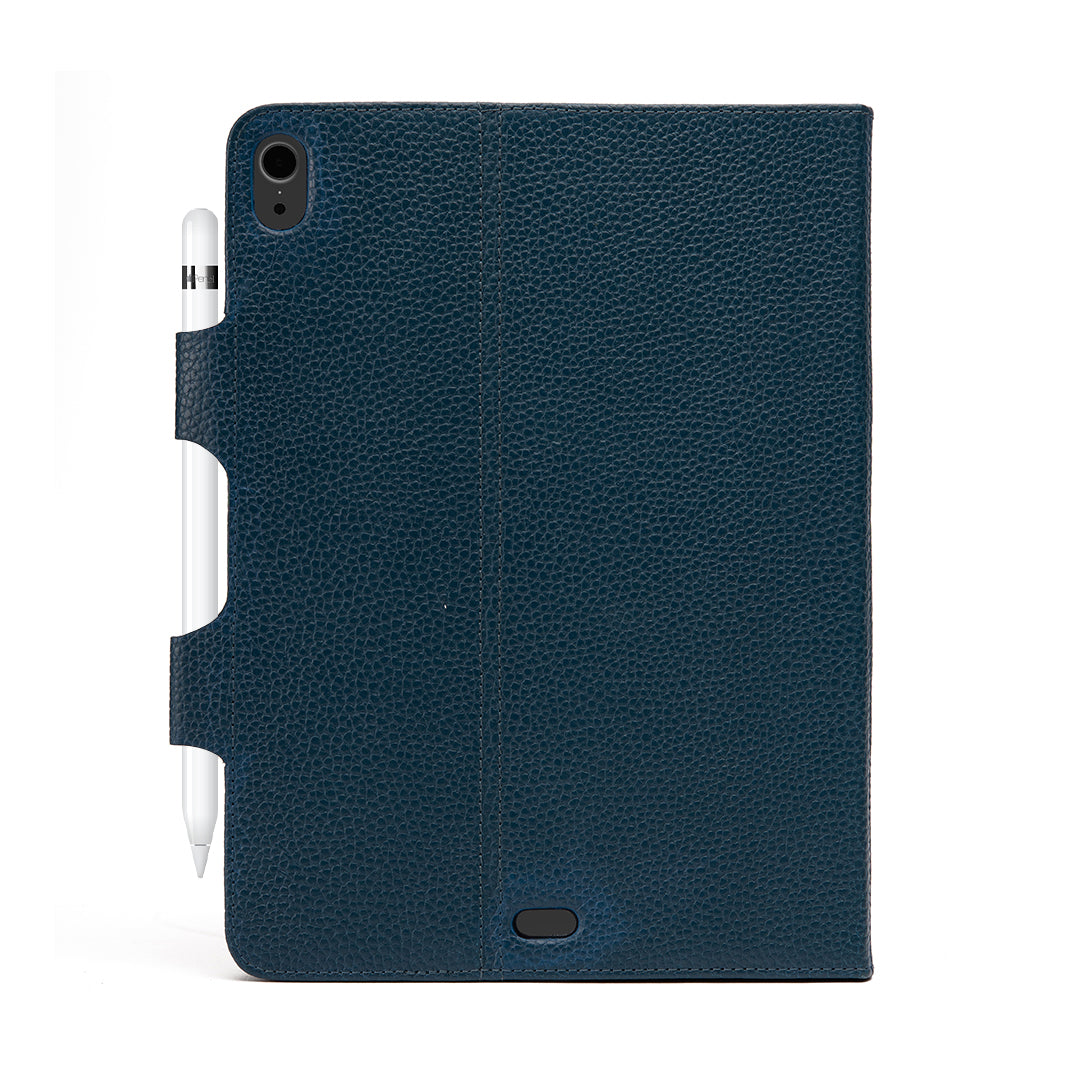 Elegant iPad Leather Case made from premium full grain leather, showcasing its luxurious texture and design.