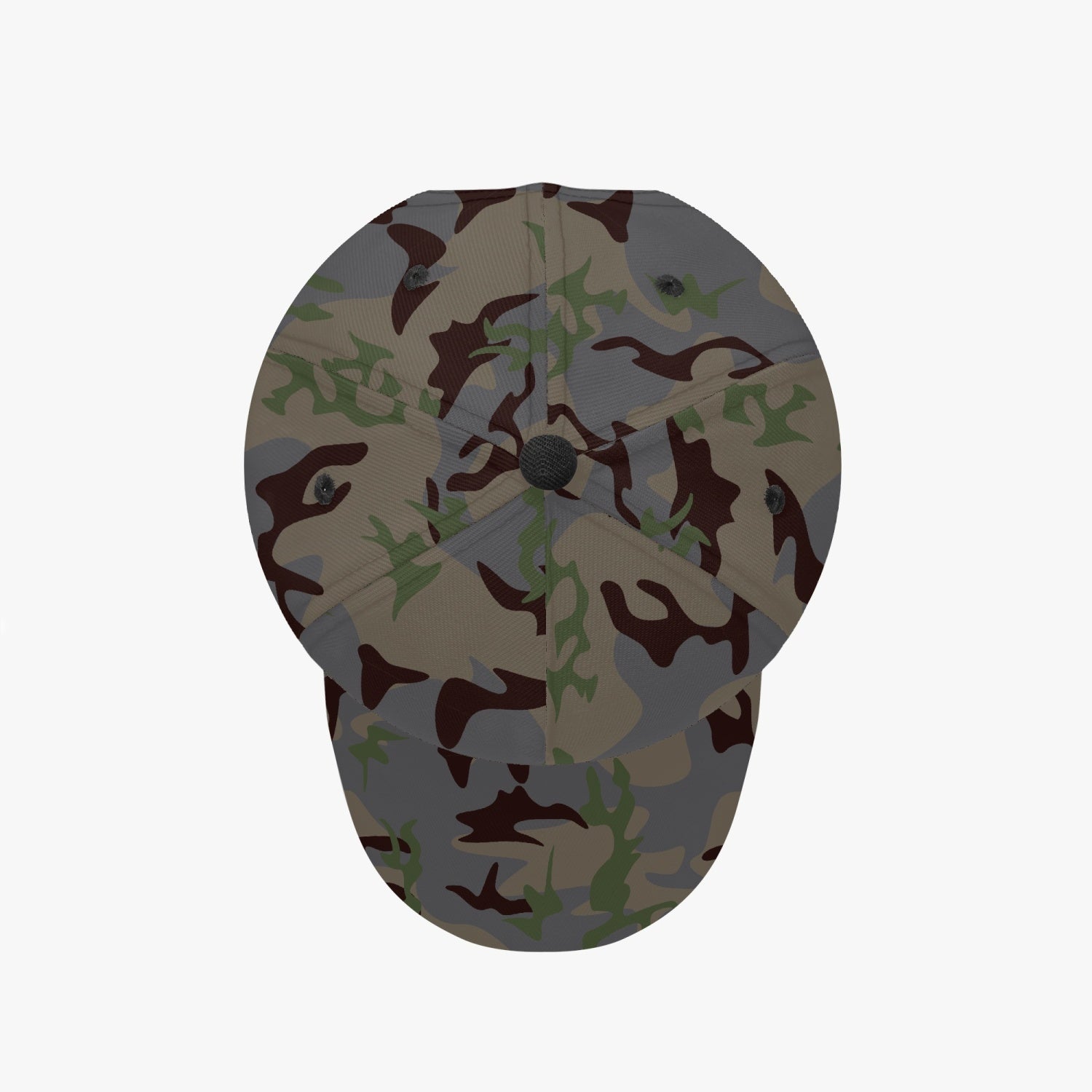 Jacki Easlick Chic Camo Hat featuring a stylish camouflage pattern, structured fit, and flat bill design, suitable for unisex wear.