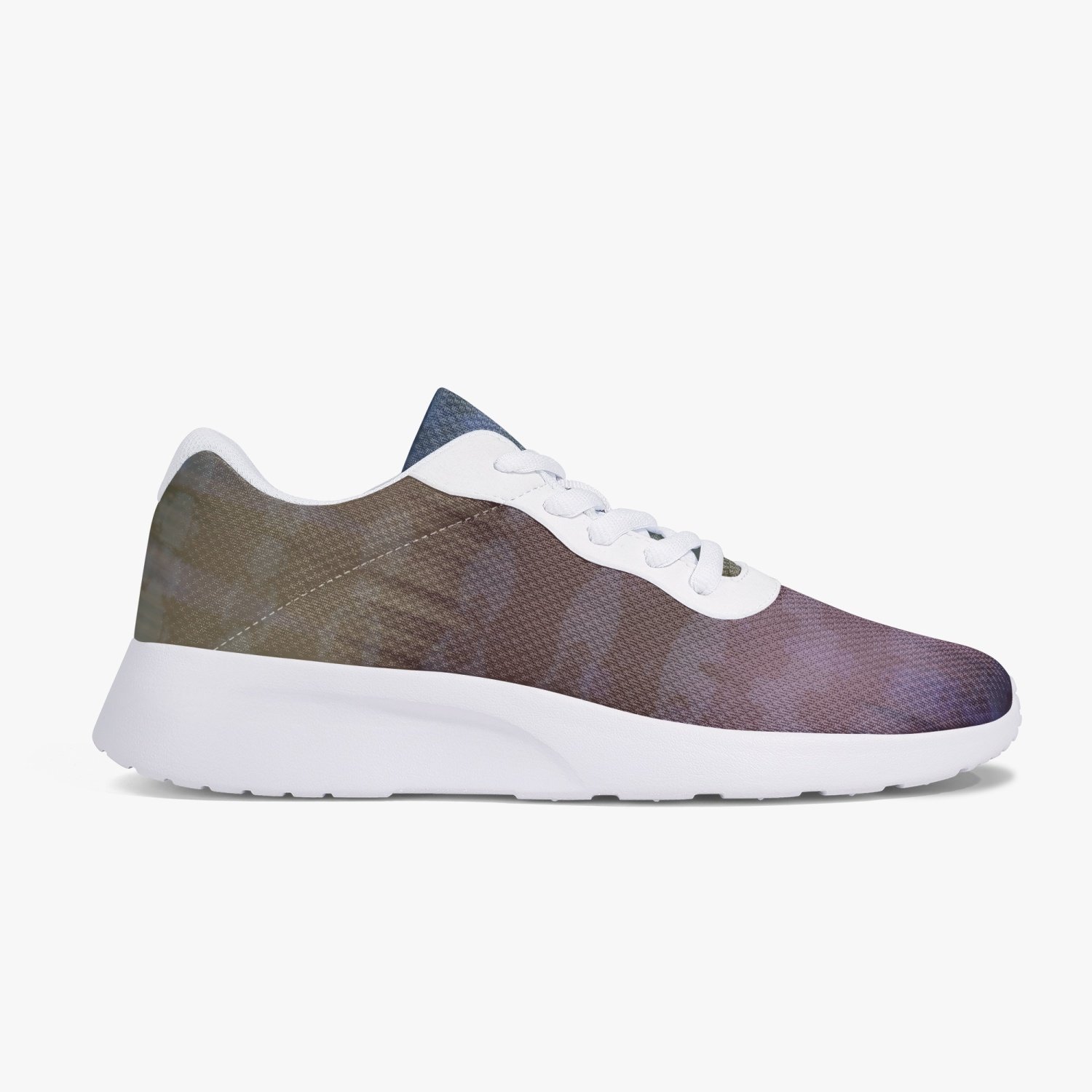 Jacki Easlick Iridescence Mesh Running Sneakers showcasing a lightweight and breathable design with iridescent accents.