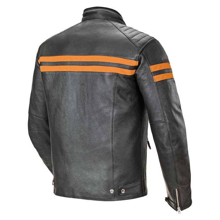 Joe Rocket Classic '92 Jacket made from durable cowhide with multiple pockets and adjustable features, perfect for motorcycle riders.