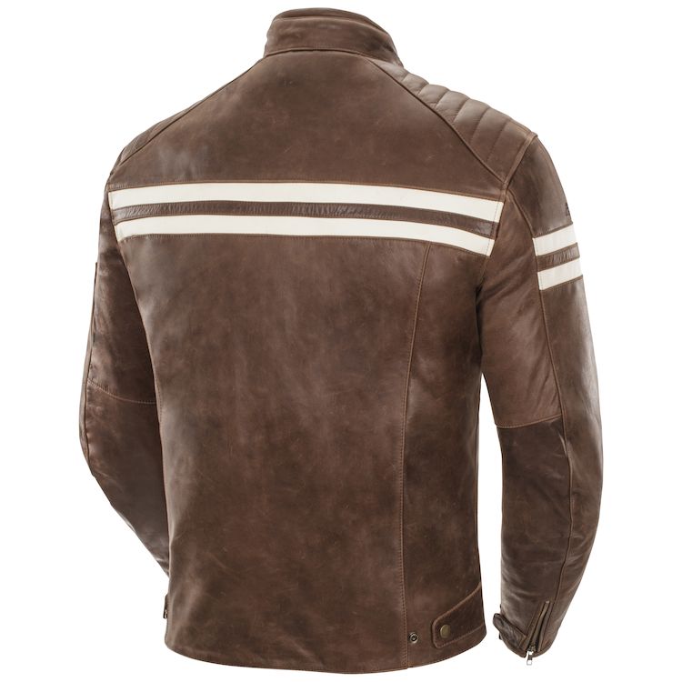 Joe Rocket Classic '92 Jacket made from durable cowhide with multiple pockets and adjustable features.