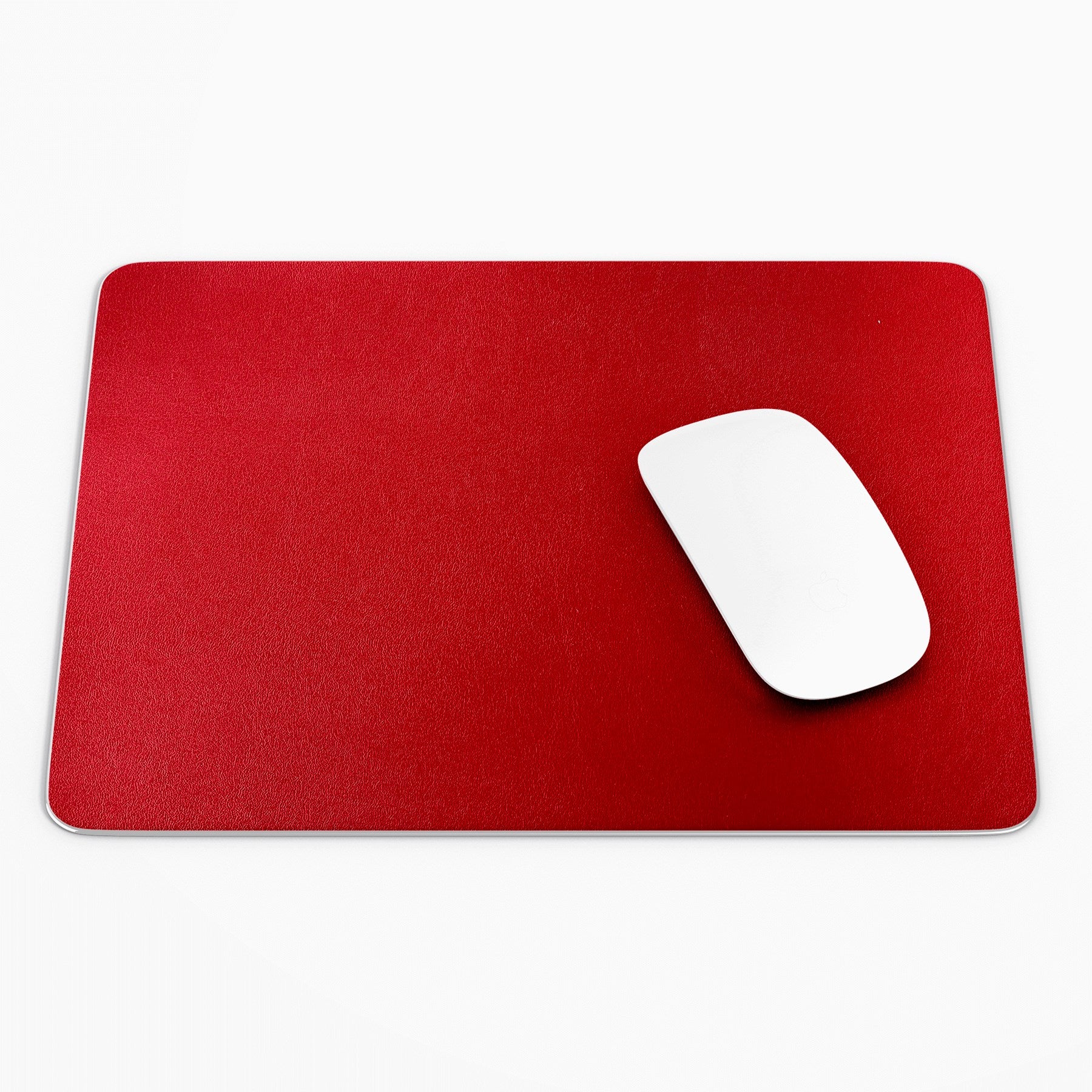 Kansas PU Leather Waterproof Gamer Mouse Pad featuring a sleek design and non-slip suede bottom, perfect for gaming and office use.