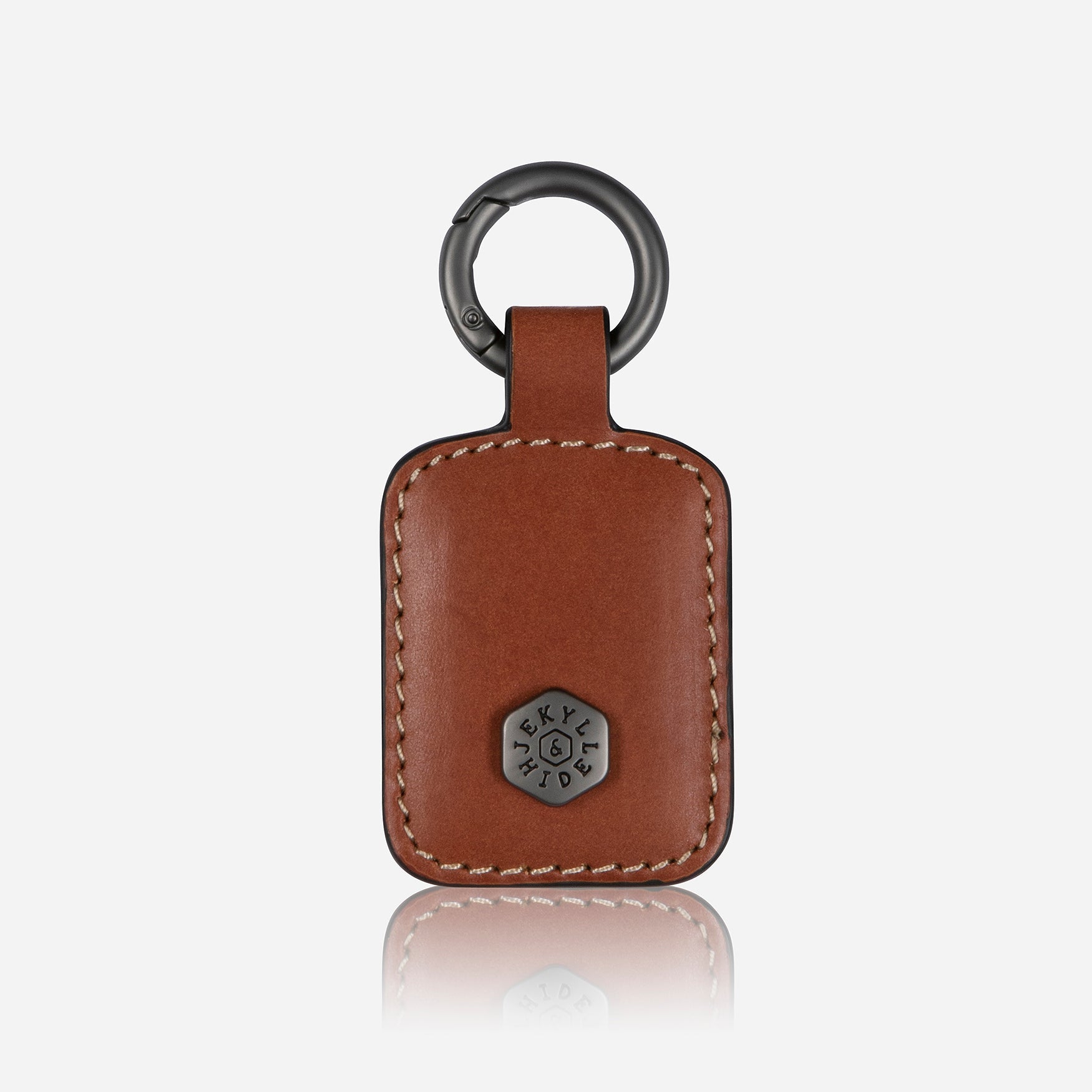 A colorful clay keyring featuring a unique design and push ring functionality, ideal for organizing keys stylishly.