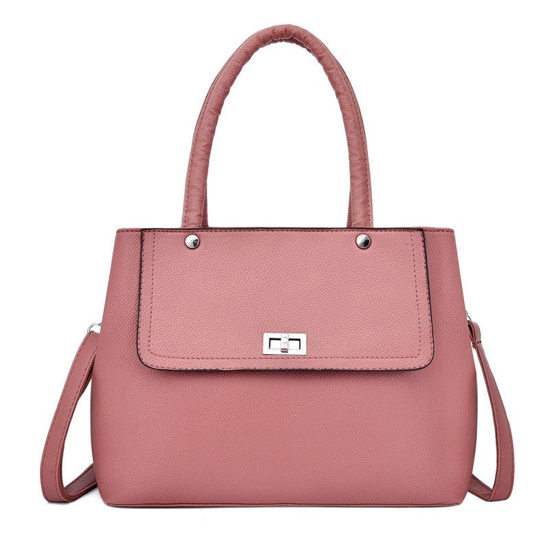 Ladies' Fashion All-Match Messenger Bag in stylish design, made from durable polyester and PU, perfect for daily use.