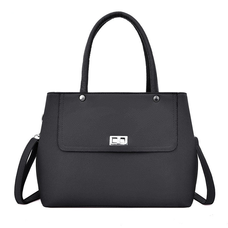 Ladies' Fashion All-Match Messenger Bag in stylish design, made from durable polyester and PU, perfect for daily use.