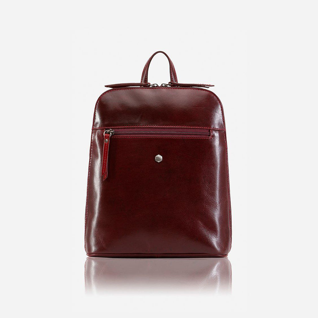 Ladies Modern Backpack in Rust, stylish and compact design suitable for daily use.