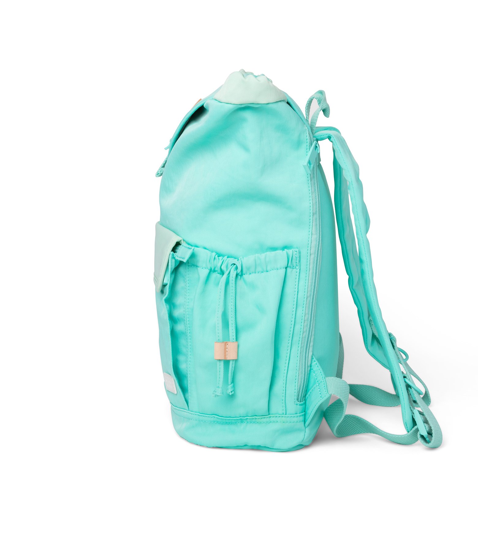 Lieu Magic Mint x Nyanza Backpack featuring a modern design, water-repellent nylon, and multiple compartments for organization.