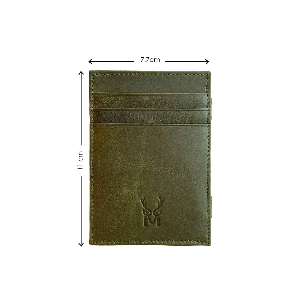 Lotus Genuine Leather Magician Wallet showcasing premium leather, elegant design, and RFID technology.