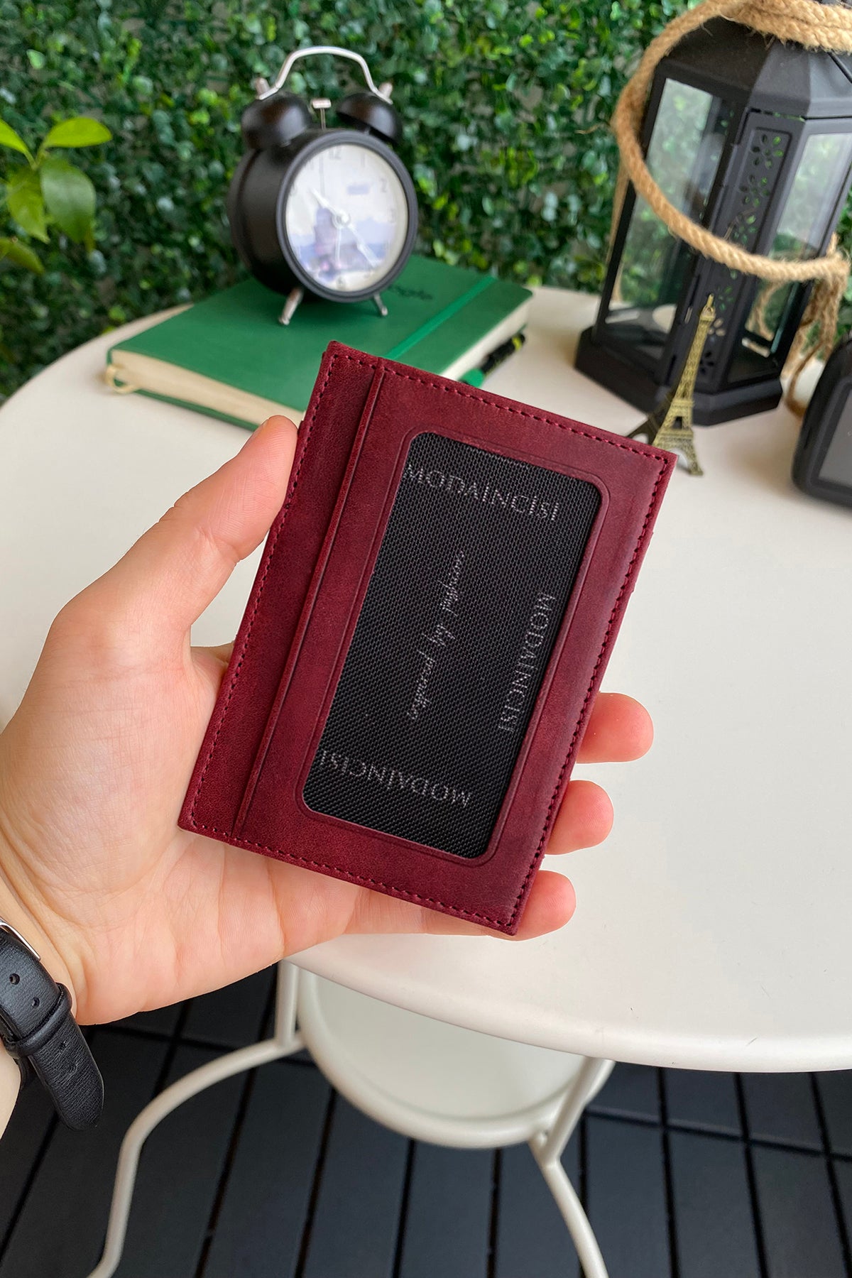 Lotus Genuine Leather Magician Wallet showcasing premium leather, elegant design, and RFID technology.