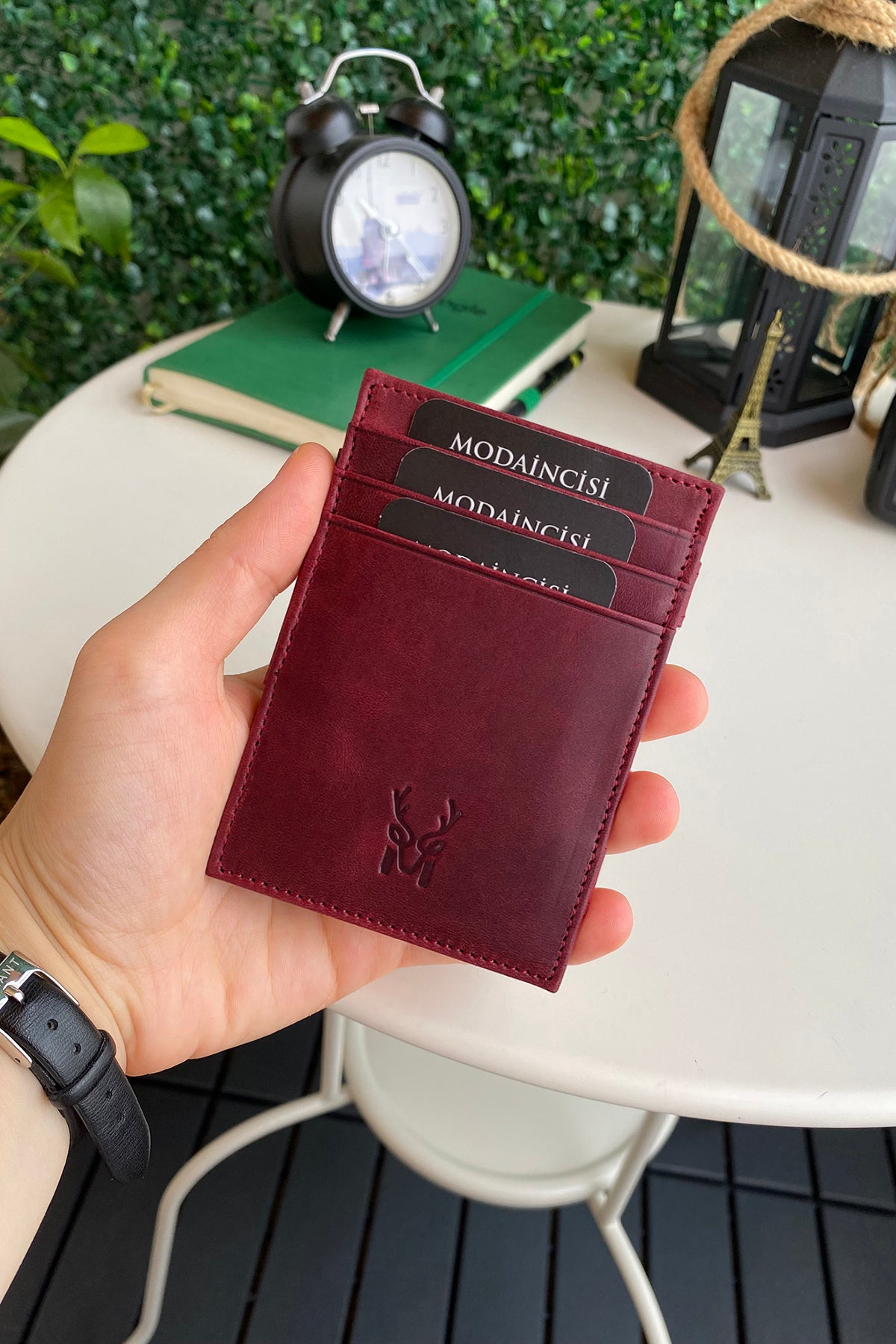 Lotus Genuine Leather Magician Wallet showcasing premium leather, elegant design, and RFID technology.