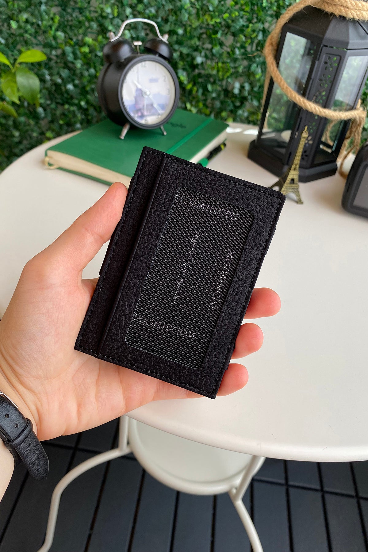 Lotus Genuine Leather Magician Wallet showcasing premium leather, elegant design, and RFID technology.