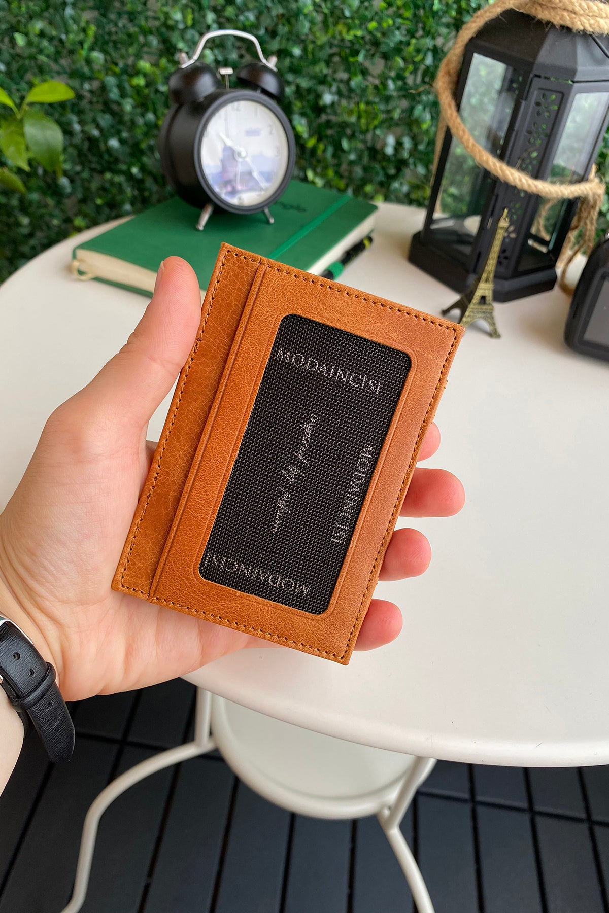 Lotus Genuine Leather Magician Wallet showcasing premium leather, elegant design, and RFID technology.