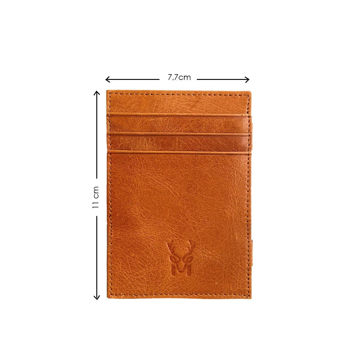 Lotus Genuine Leather Magician Wallet showcasing premium leather, elegant design, and RFID technology.