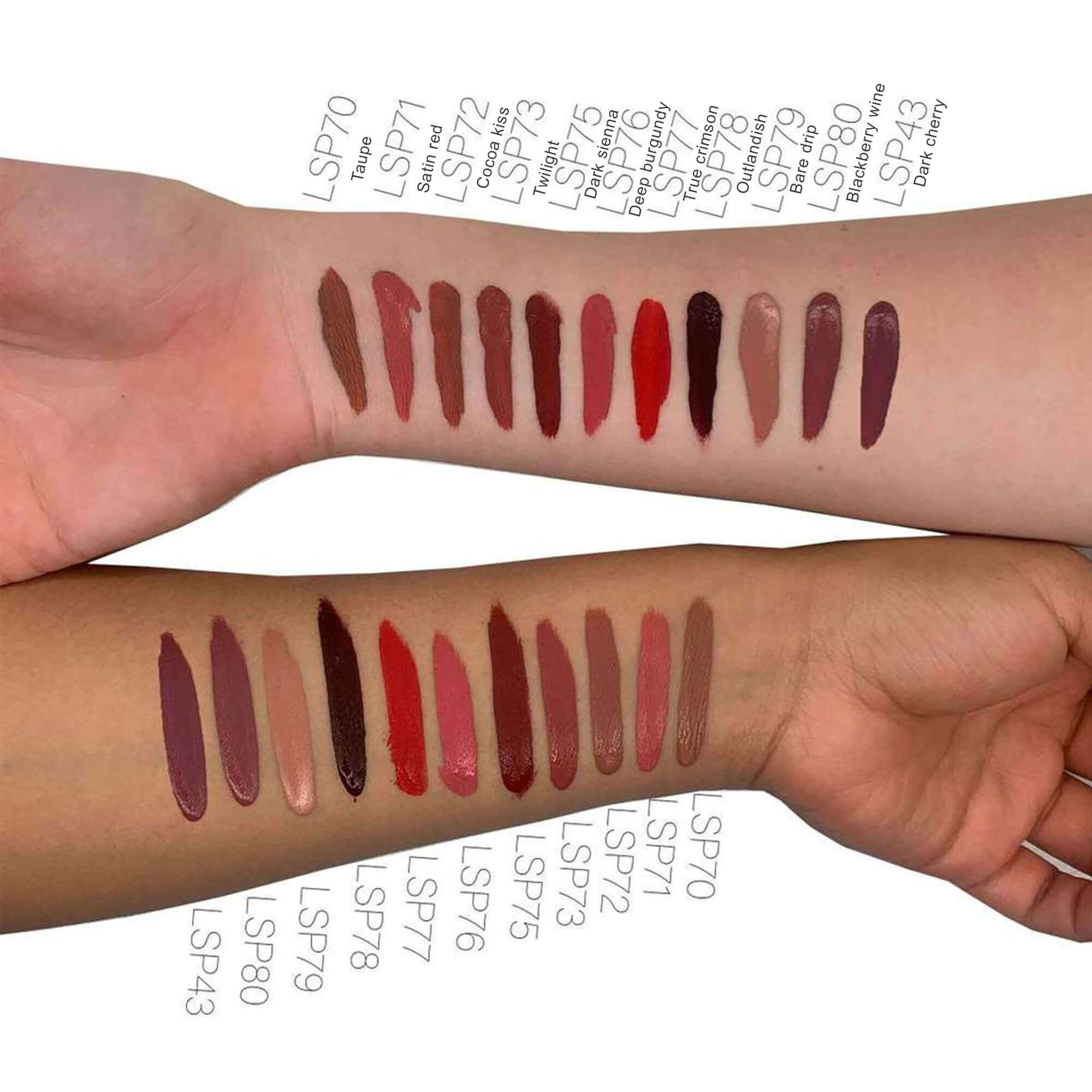 Matte Lip Stain - Twilight in sleek packaging, showcasing its rich color and precision applicator.