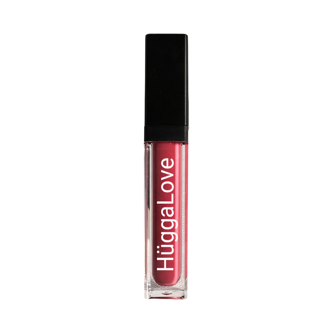 Matte Liquid Lip Stick in Pink with a sleek applicator, showcasing its vibrant color and demi-matte finish.