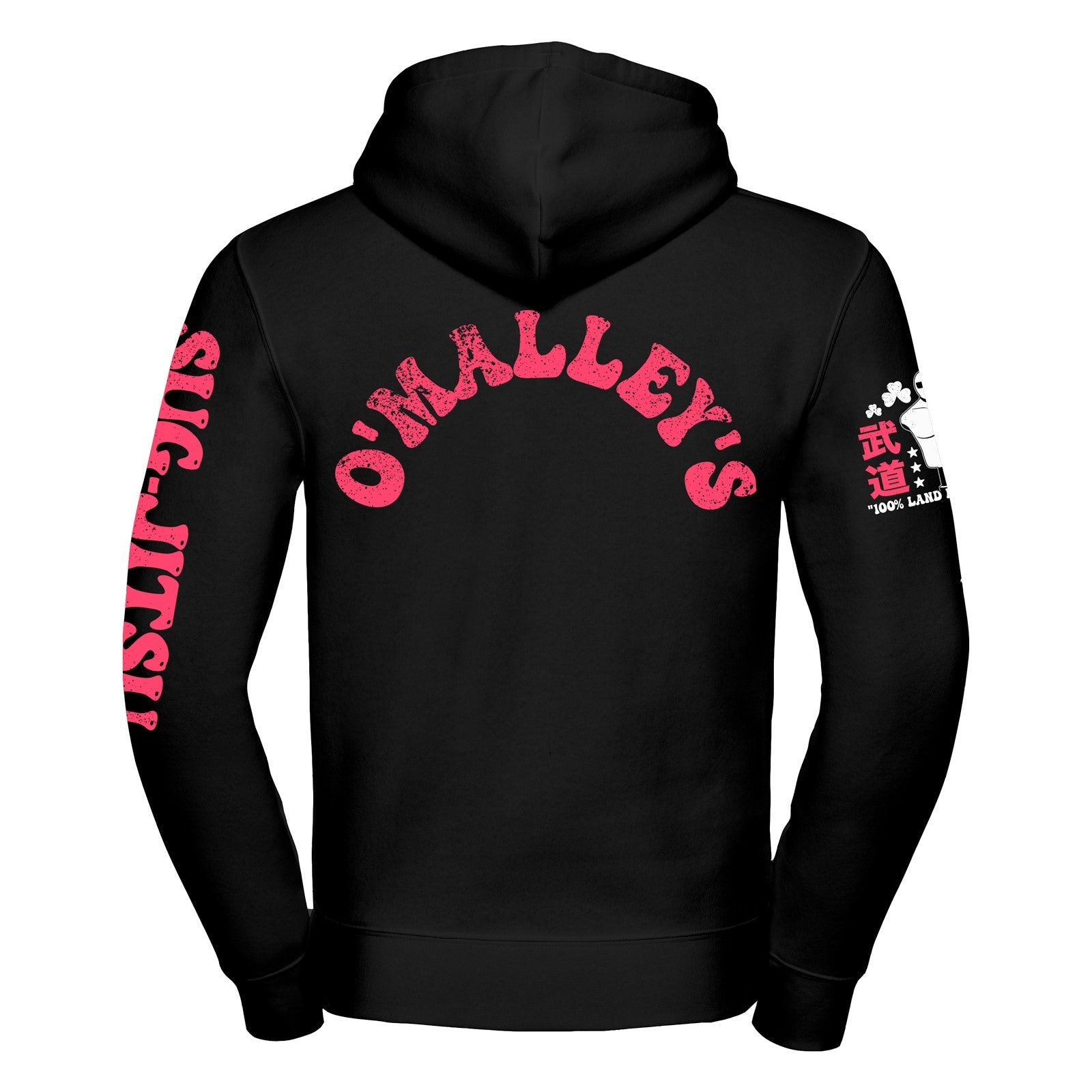 Men's UFC Sean O'Malley Sug-jitsu Hoodie in black, featuring a front pouch pocket and stylish design.