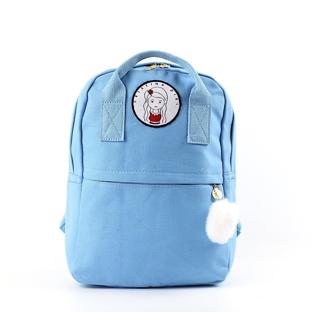 A stylish Mini Backpack in five vibrant colors, featuring zipped pockets and adjustable straps, perfect for everyday use.