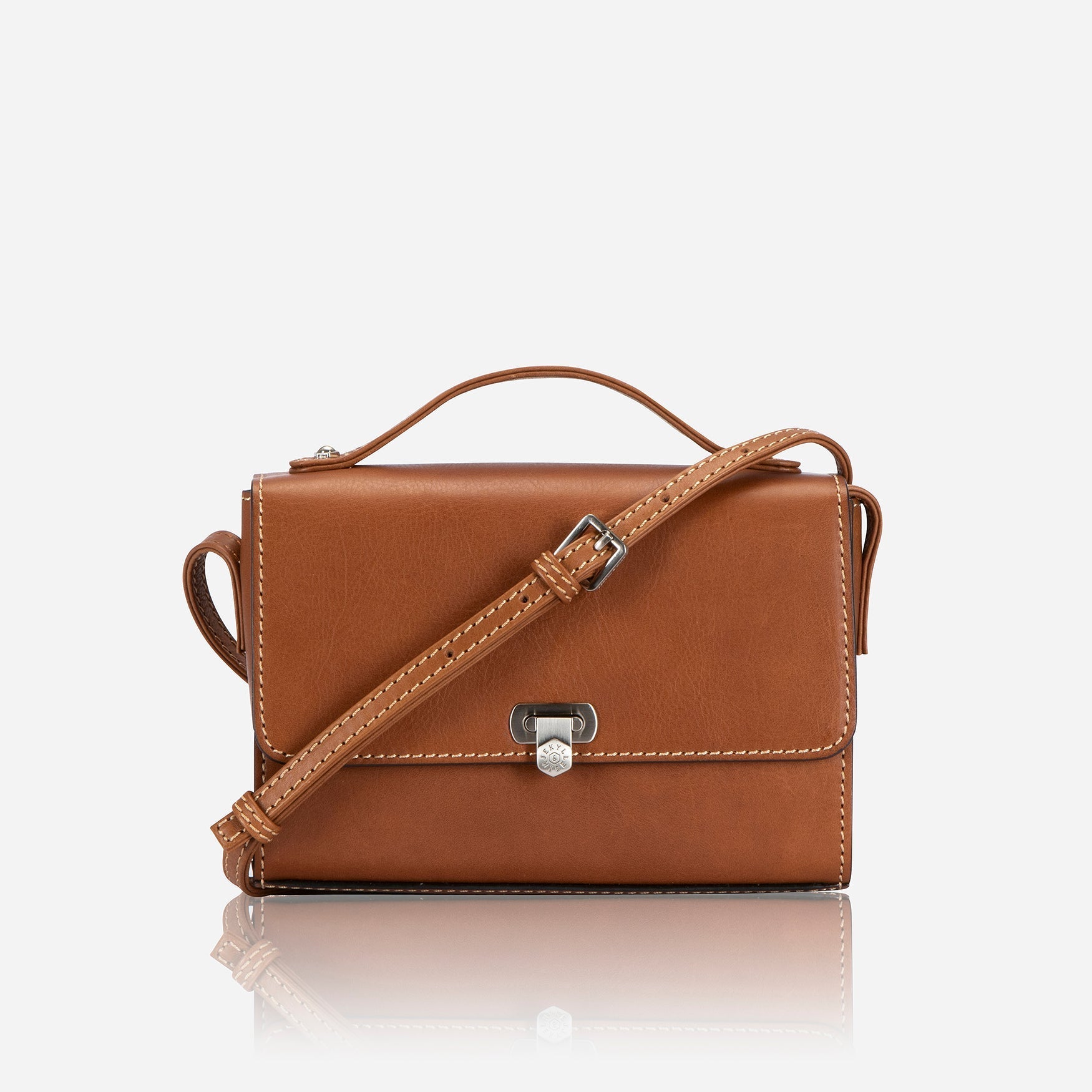 Montana Ladies Crossbody bag in Colt color, showcasing its elegant design and spacious interior.