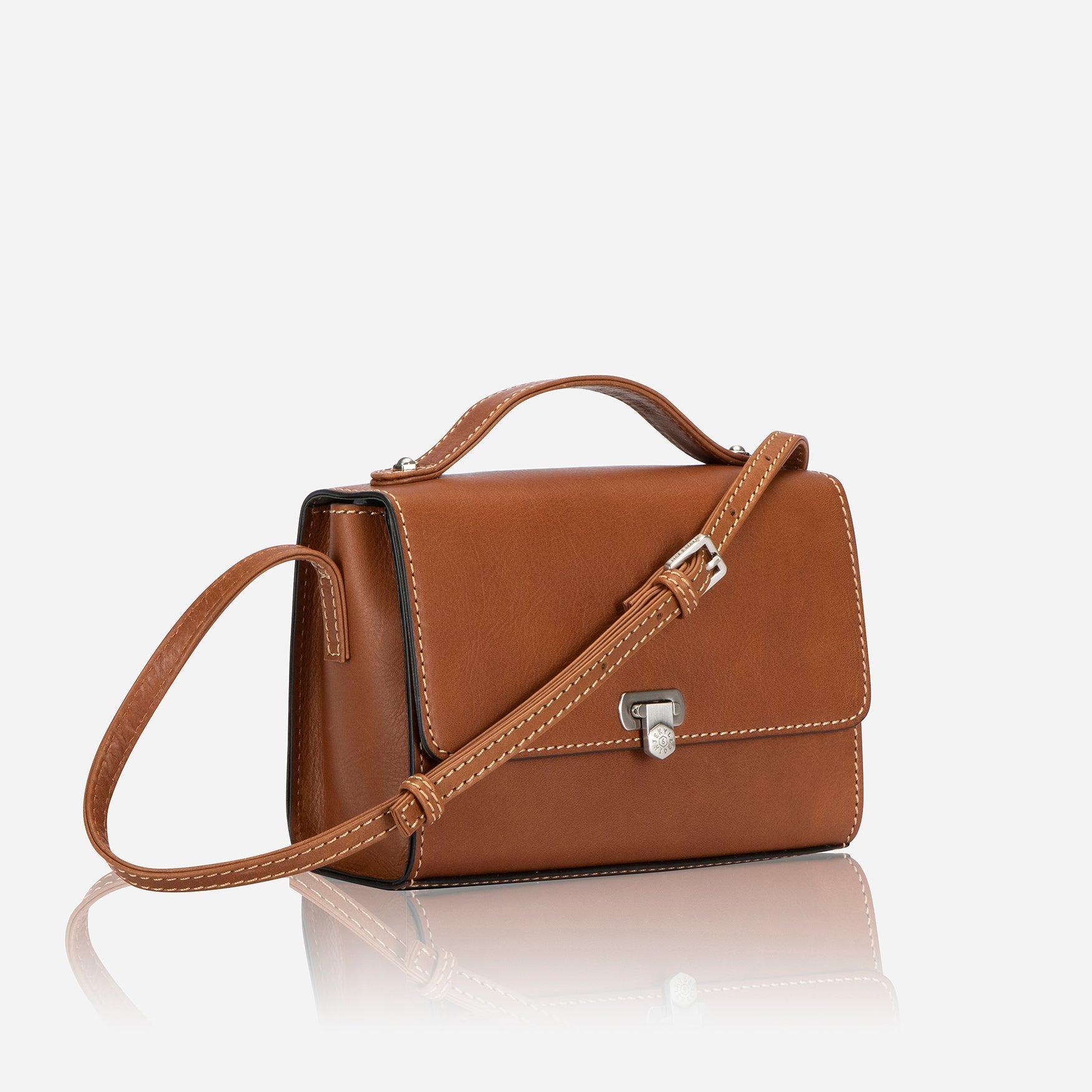 Montana Ladies Crossbody bag in Colt color, showcasing its elegant design and spacious interior.