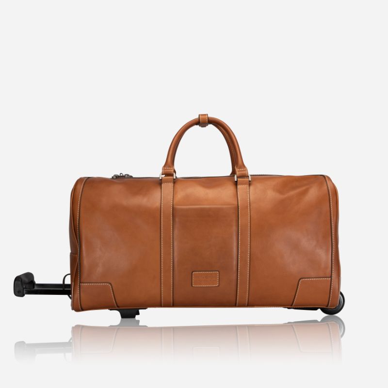 Montana New Duffel on Wheels in Colt color, showcasing spacious design and durable wheels.