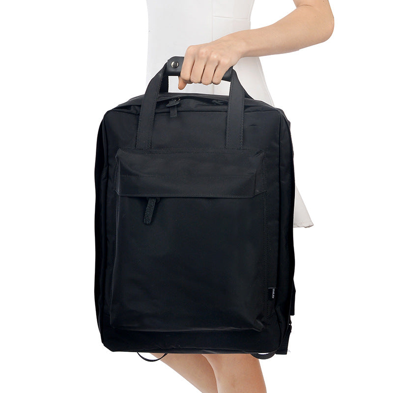 Multifunctional Nylon Short Trip Travel Bag in a stylish design, showcasing its durable nylon material and ergonomic straps.