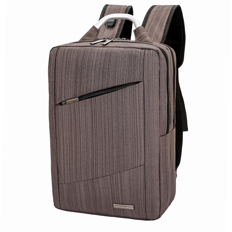 Multifunctional solid color business computer bag with adjustable straps and spacious compartments, ideal for professionals.