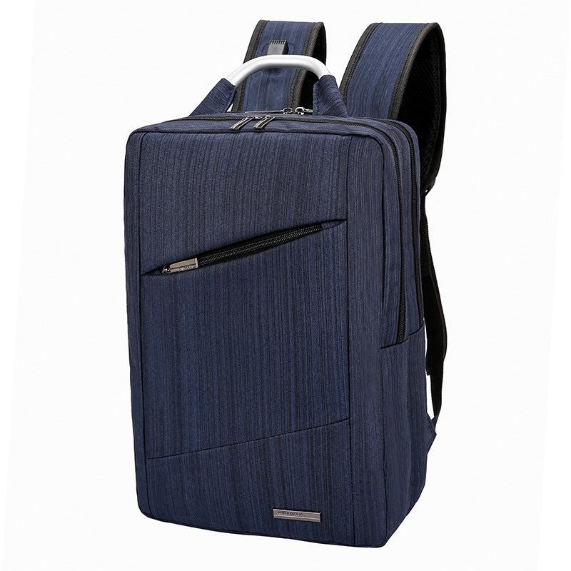 Multifunctional solid color business computer bag with adjustable straps and spacious compartments, ideal for professionals.