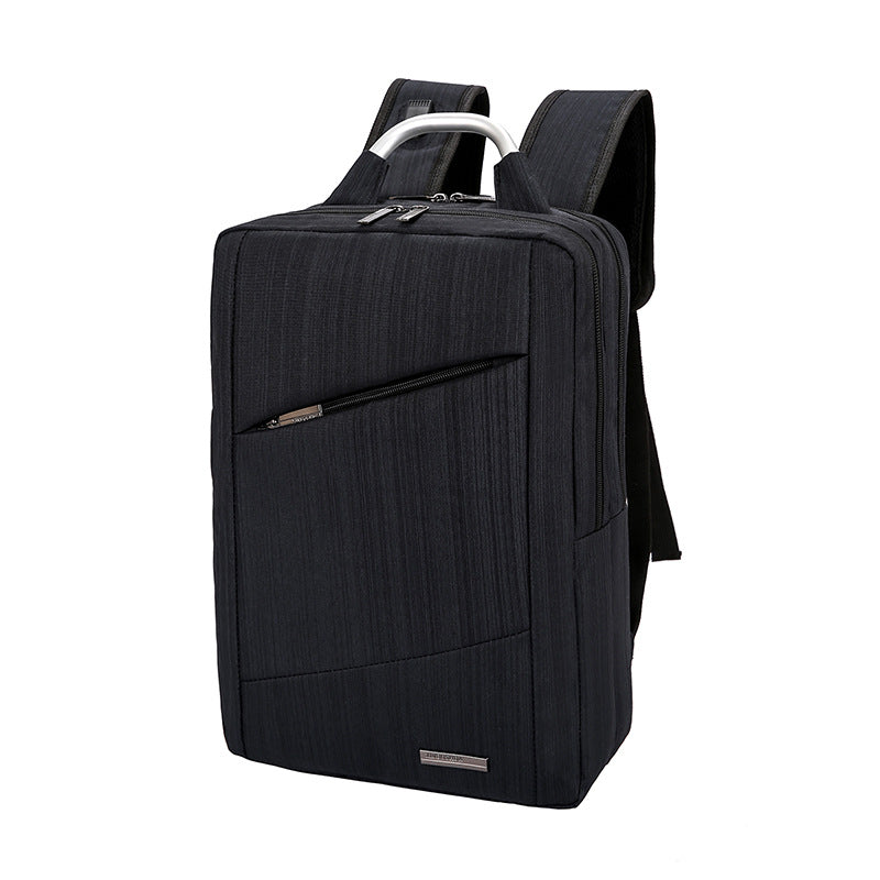 Multifunctional solid color business computer bag with adjustable straps and spacious compartments, ideal for professionals.