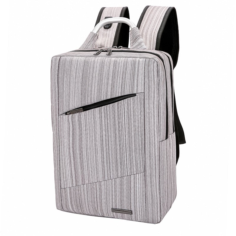 Multifunctional solid color business computer bag with adjustable straps and spacious compartments, ideal for professionals.