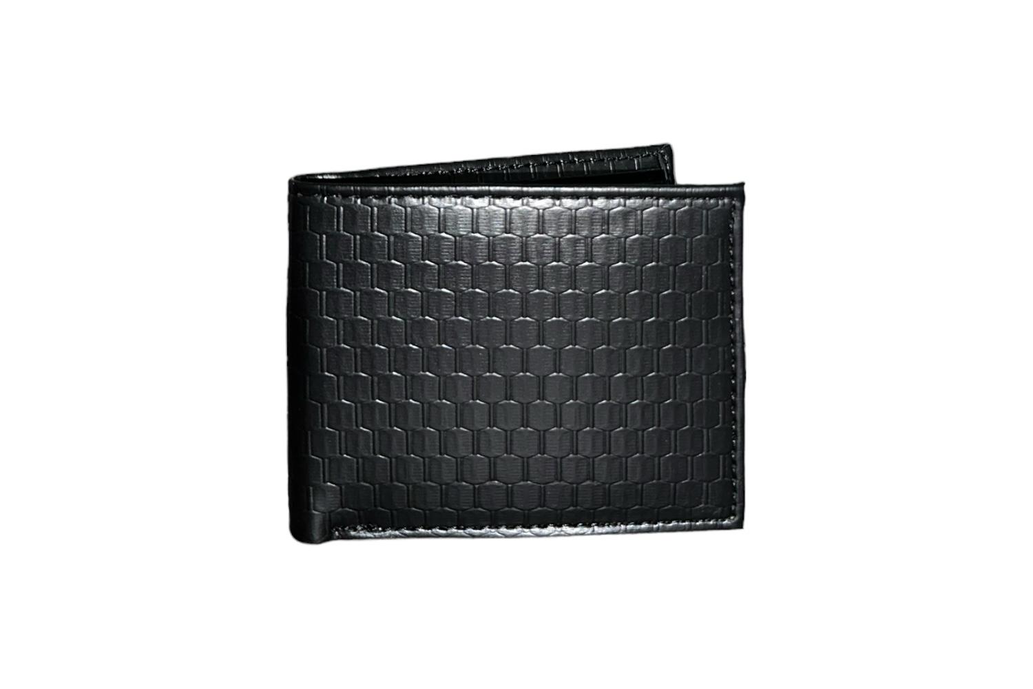 NEELA 2304 P men's wallet showcasing premium leather and multiple card slots.