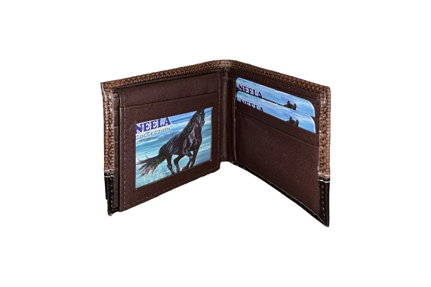 NEELA 2306 CH men's wallet showcasing its sleek design and premium leather finish.