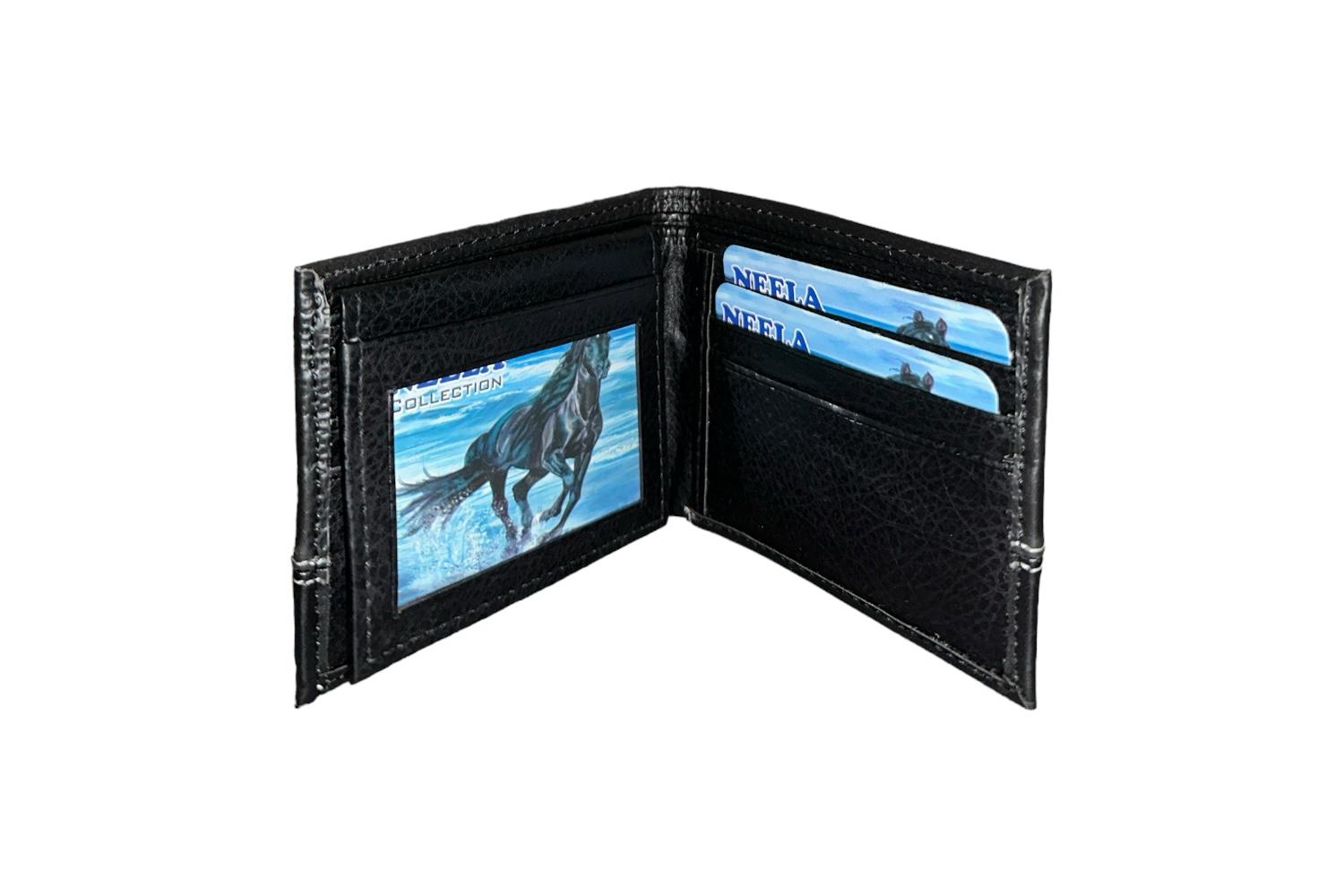 NEELA 2306 CH men's wallet showcasing its sleek design and premium leather finish.