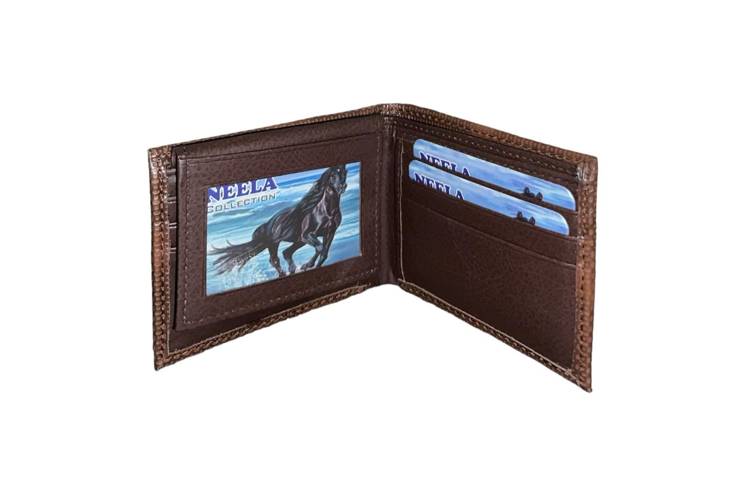 NEELA 2306 P men's wallet showcasing sleek design and premium leather material.