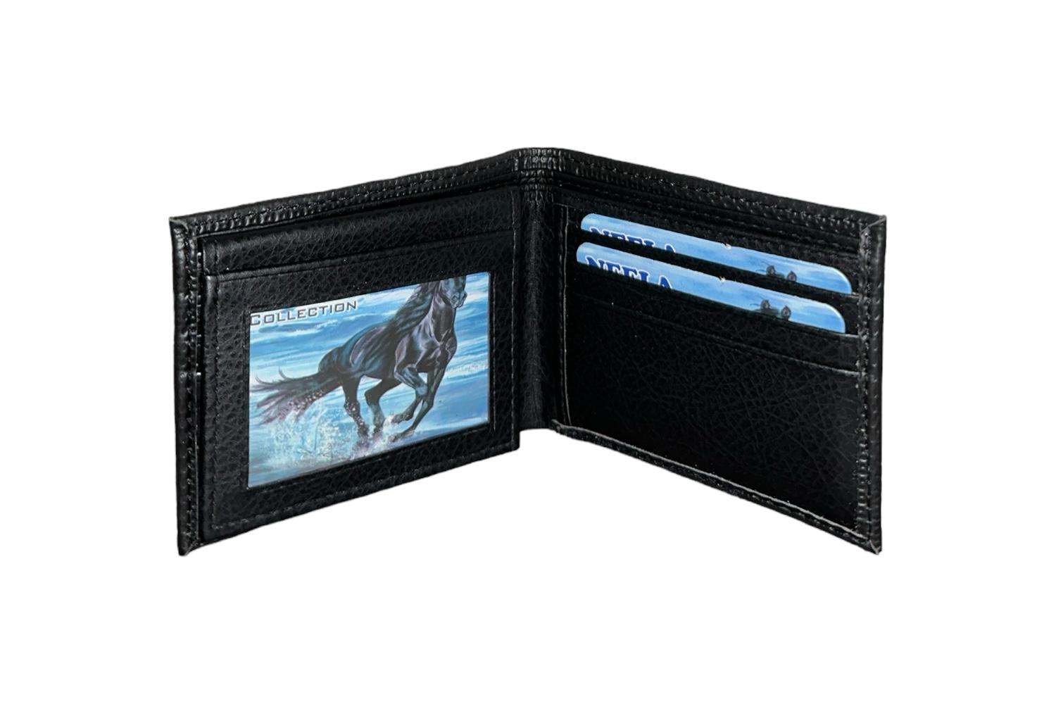 NEELA 2306 P men's wallet showcasing sleek design and premium leather material.