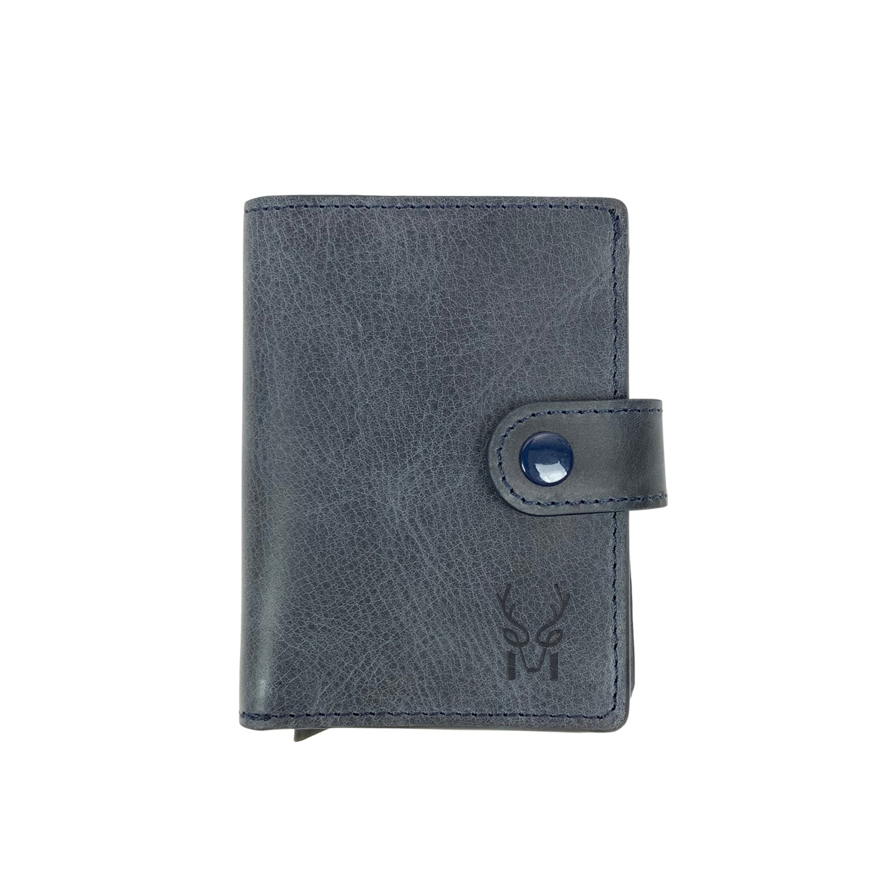 Orlando Genuine Leather Pop-Up RFID Premium Cardholder in various colors with zipper feature and aluminum mechanism.