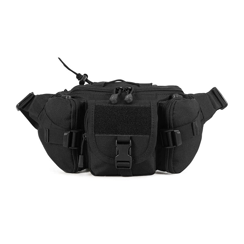 Outdoor Military Fan Tactical Bag made of Crypto Nylon, featuring a waterproof design and zipper opening, ideal for outdoor activities.