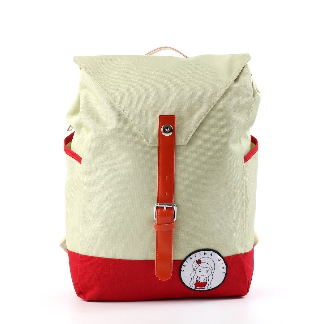 Overnight backpack in five colors, featuring adjustable straps and multiple pockets for organization.