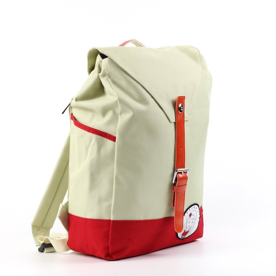 Overnight backpack in five colors, featuring adjustable straps and multiple pockets for organization.