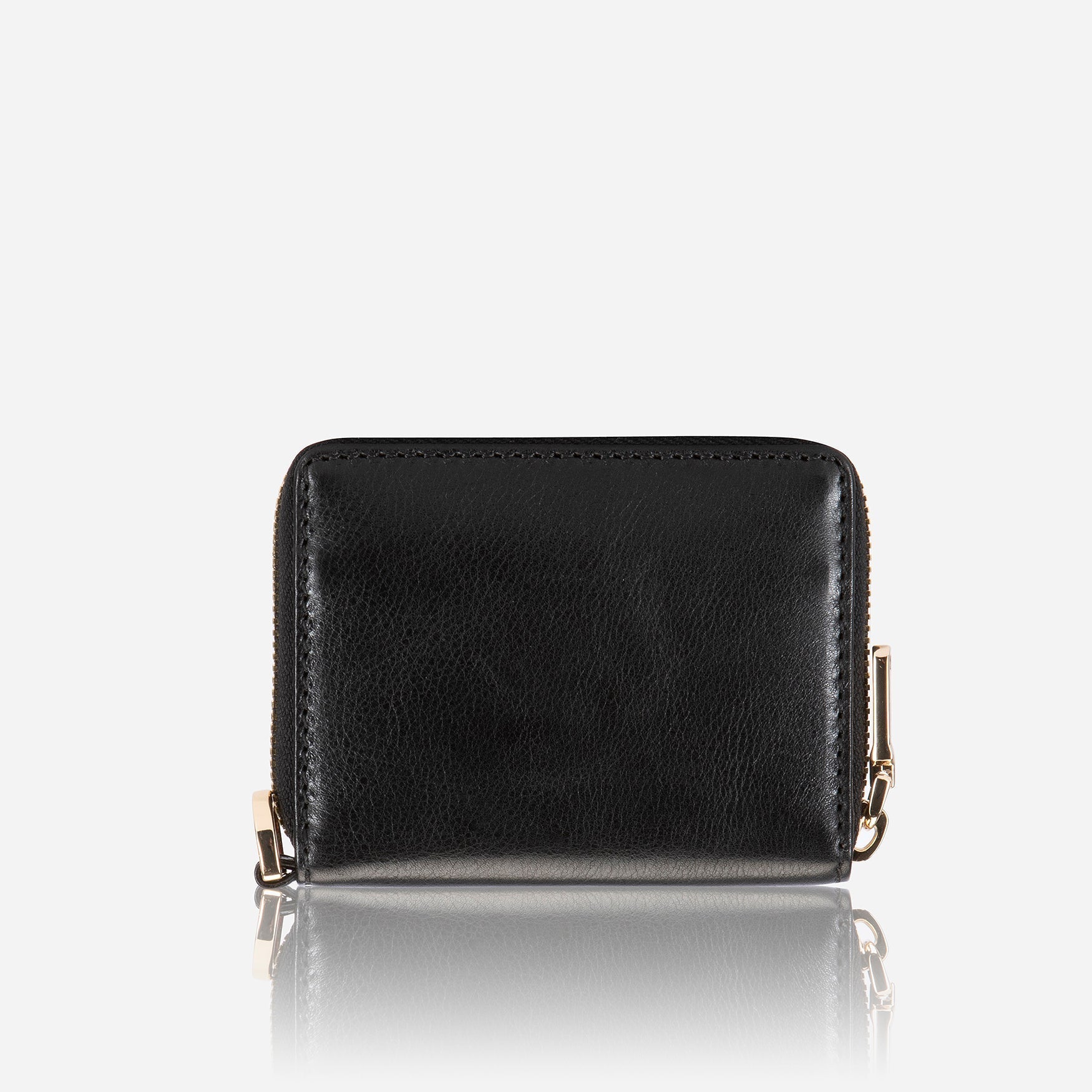 Elegant black multi-card purse with stylish design and multiple slots for cards.